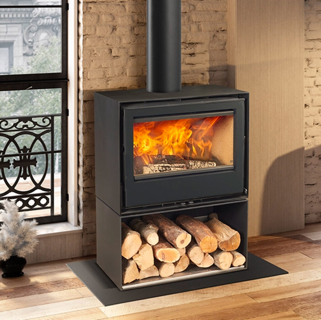 Poêle à bois Rocal Habit 70A chez Poêle & Ambiance sur Valence (Drôme Ardèche)