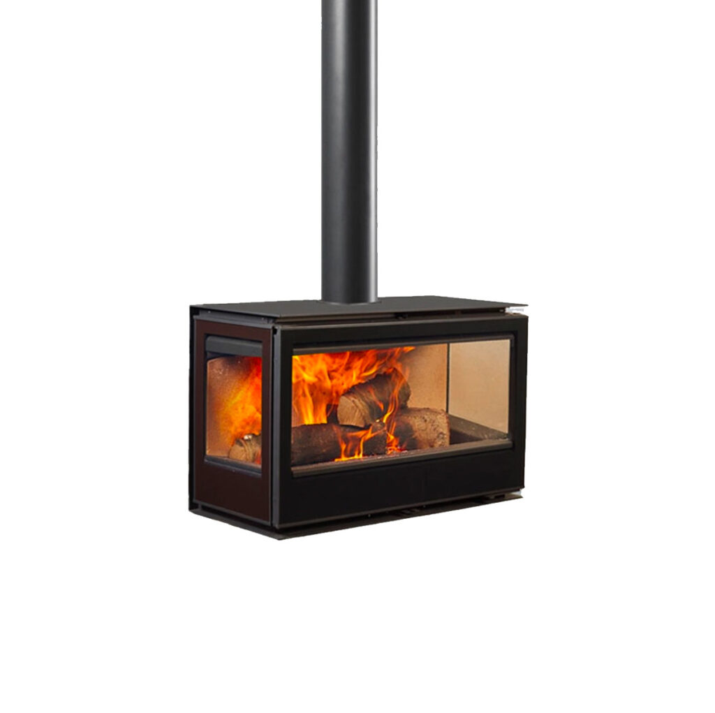 Poêle à bois Rocal Habit Doble Cara chez Poêle & Ambiance sur Valence (Drôme Ardèche)