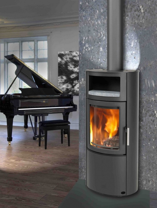 Poêle à bois Heta Scan-Line 520W chez Poêle & Ambiance sur Valence (Drôme Ardèche)