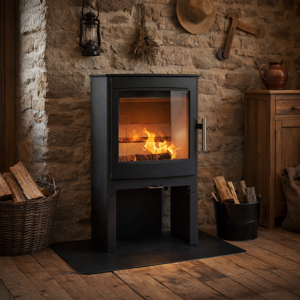 Poêle à bois Heta Ambition 8 chez Poêle & Ambiance sur Valence (Drôme Ardèche)