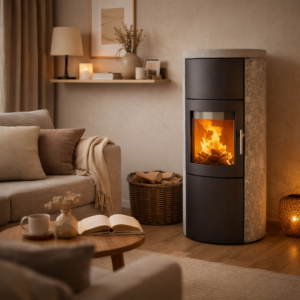 Poêle à bois Heta Scan-Line 820S chez Poêle & Ambiance sur Valence (Drôme Ardèche)