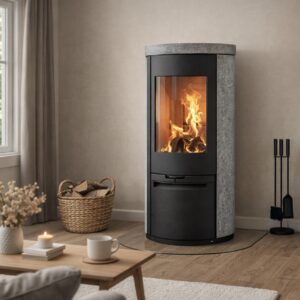 Poêle à bois Heta Scan-Line 900 chez Poêle & Ambiance sur Valence (Drôme Ardèche)