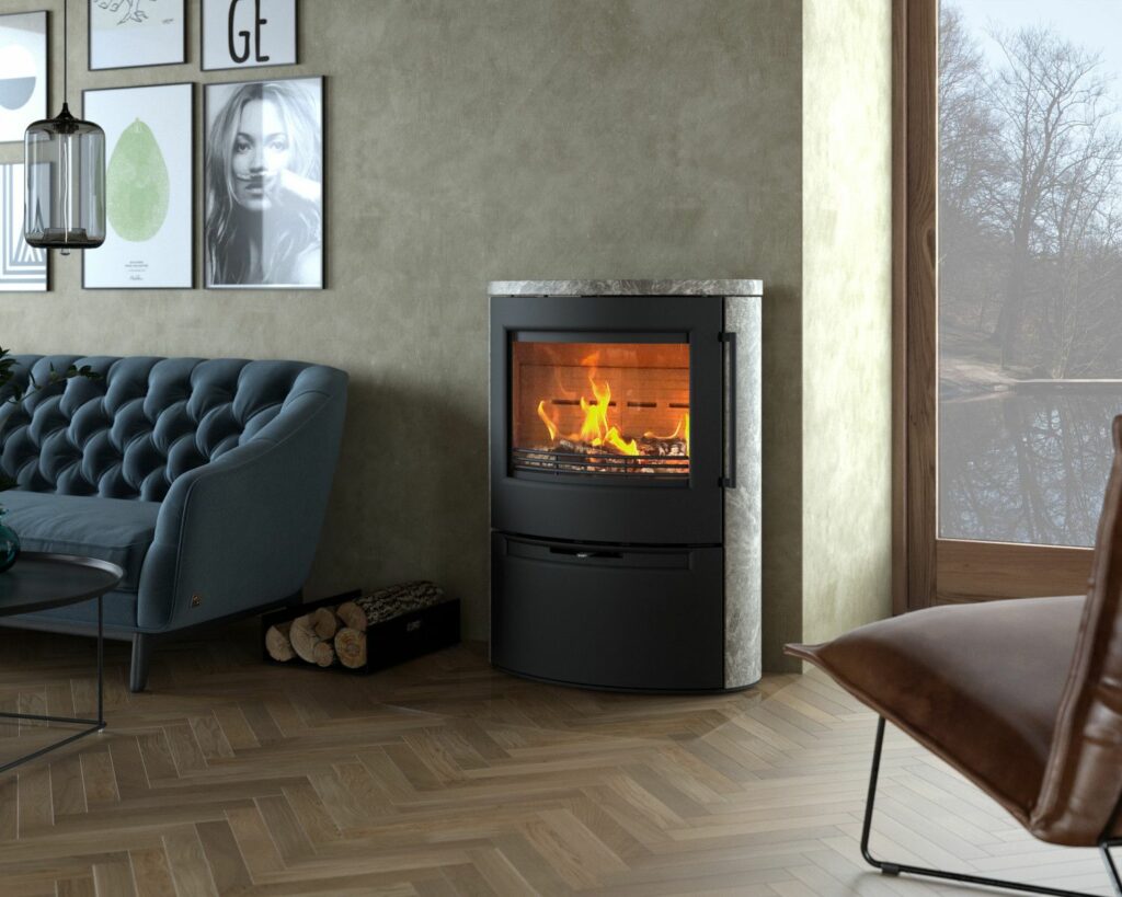Poêle à bois Termatech TT55R chez Poêle & Ambiance sur Valence (Drôme Ardèche)
