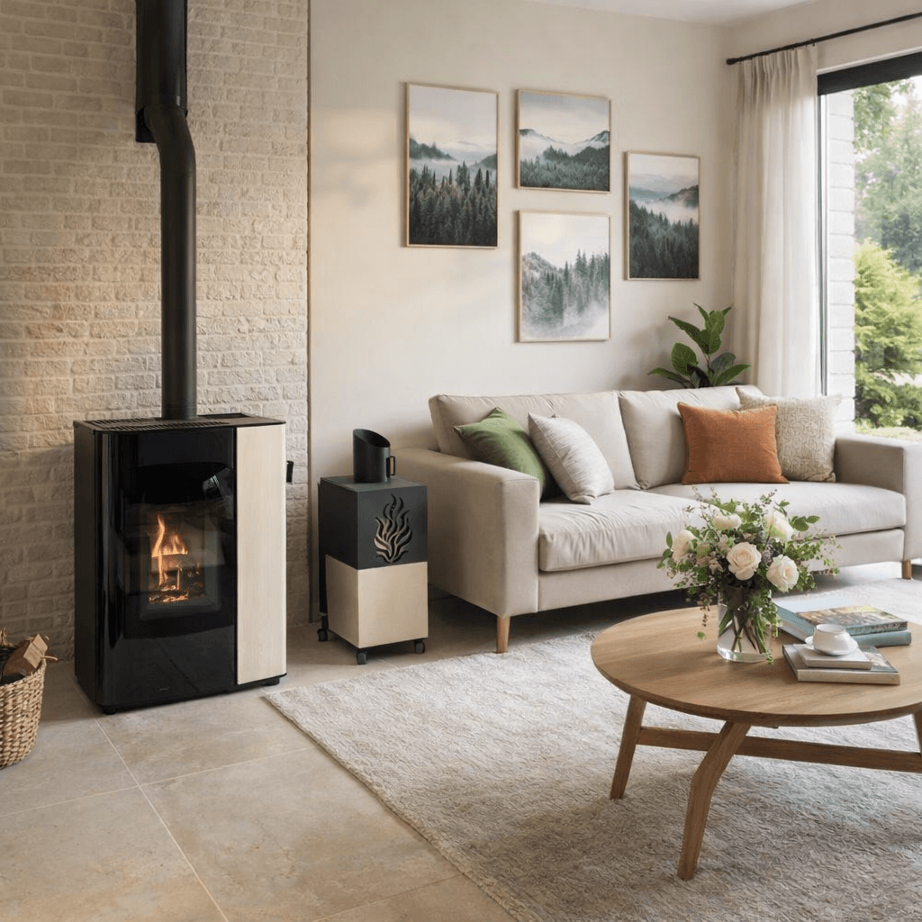 Installation d’un poêle Rika Induo 2 au Cheylard (Ardèche)